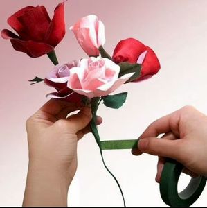 High Toughness Floral Stem <b>Paper</b> Special <b>Paper</b> for Artificial Plant Stem <b>Wrapping</b> Customized Size for Christmas Chinese New Year - Product Image 2