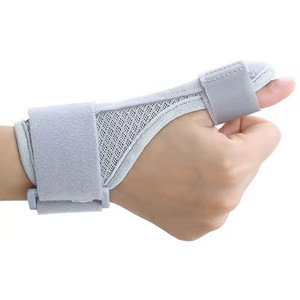อุปกรณ์พยุงนิ้วหัวแม่มือสำหรับนวดเพื่อสุขภาพ ป้องกันข้อต่อนิ้วมือ สายรัดข้อมือ ช่วยพยุงเอ็นและข้อต่อ รุ่นรัดกระชับ - Product Image 1