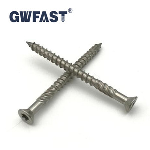 Vis à tête fraisée en <span class=keywords><strong>bois</strong></span> massif à double filetage, tête Torx, en <span class=keywords><strong>acier</strong></span> inoxydable 304/316, métrique et impérial, personnalisable, norme DIN - Product Image 6