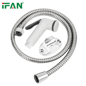 EUROCLIMA ODM <span class=keywords><strong>Douchette</strong></span> <span class=keywords><strong>WC</strong></span> portable en plastique, pistolet de pulvérisation <span class=keywords><strong>WC</strong></span>, ensemble de <span class=keywords><strong>douchette</strong></span> à main couleur blanche - Product Image 6