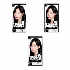 Sconto Mise En Dye nero cenere 3 pezzi Gel bolla Semi-permanente olio alle erbe 500ml uso domestico senza ammoniaca - Product Image 1