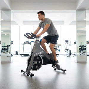 Vélo <span class=keywords><strong>de</strong></span> spinning d'intérieur <span class=keywords><strong>de</strong></span> haute qualité pour l'exercice cardio et la <span class=keywords><strong>perte</strong></span> <span class=keywords><strong>de</strong></span> <span class=keywords><strong>poids</strong></span> – Équipement <span class=keywords><strong>de</strong></span> fitness pour salle <span class=keywords><strong>de</strong></span> sport - Product Image 1