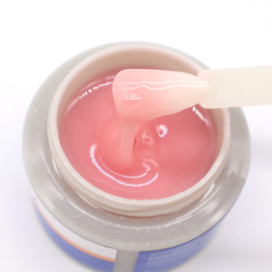 Gel Constructor de Uñas Rosa de 56g, Indoloro, Gel Duro para Uñas, Poly Gel, Venta al Por Mayor - Product Image 4