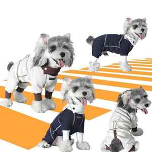 Vêtements pour chiots toutes saisons, style décontracté, chauds, couvrant le ventre, en Dacron, pour Schnauzer et Bichon Frisé - Product Image 2