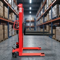 Gerbeur manuel hydraulique portable pour palettes, chariot élévateur SFH1016 pour la logistique d'entrepôt