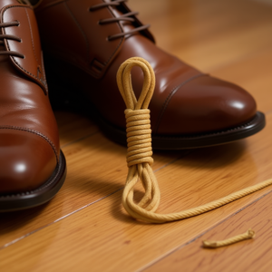 Cordones Encerados Ilan de 60 cm, Color Marrón Claro, para Zapatos - Product Image 3