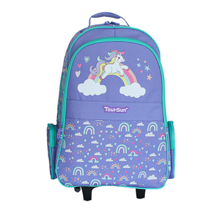 Sac <span class=keywords><strong>à</strong></span> <span class=keywords><strong>roulettes</strong></span> d'école pour enfants dessin animé pour enfants Ensemble de sac <span class=keywords><strong>à</strong></span> dos d'école avec 2 roues Sac <span class=keywords><strong>à</strong></span> dos d'étudiant - Product Image 1