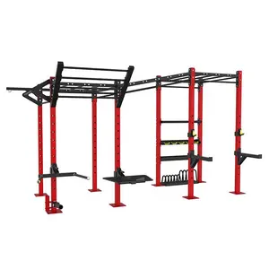 Wholesale Steel Crossfit Training Rack Customized Rack Crossfit Rigs Climbing Racks