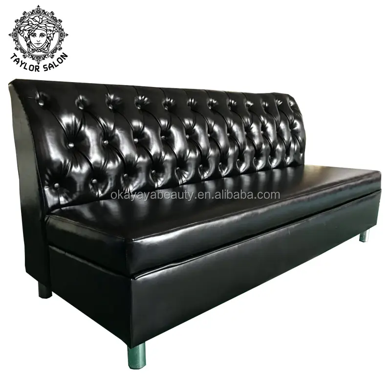 Beauty salon sofa living room furniture sofa set parlour chair lounge bench office waiting chairs for sale