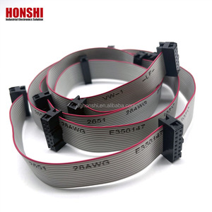 Kabel Pita Datar Elektronik IDC Berinsulasi PVC dengan Pitch 1.27mm/2.54mm, 4-64 Pin, yang Dapat Disesuaikan, dengan Pilihan Panjang 20-30CM - Product Image 5