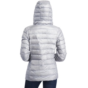 PIHA SPORTS Abrigo Acolchado Grueso de Manga Larga para Mujer, Resistente al Agua, con Capucha y Ribete de Piel de Cordero, para Invierno - Product Image 3