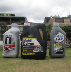 AIRFUN Promotion extérieure bouteille <span class=keywords><strong>d</strong></span>'huile gonflable modèle 2.5m <span class=keywords><strong>seau</strong></span> de lubrifiant gonflable publicité personnalisée bouteille <span class=keywords><strong>d</strong></span>'essence gonflable - Product Image 1