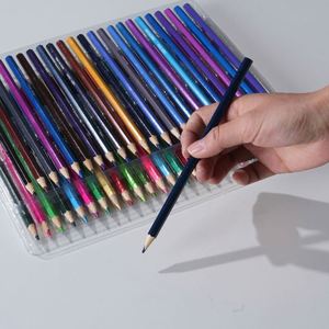 Offre Spéciale – Coffret de 48 Crayons de Couleur à Base d'Huile, Forme Hexagonale, Mine Souple 3.0, Couleurs Vives, pour Artistes et Enfants - Product Image 4