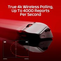 Website belanja Online Alibaba asli Factory HyperX Pulsefire Hase 2 Pro 4K Mouse Gaming nirkabel untuk komputer PC