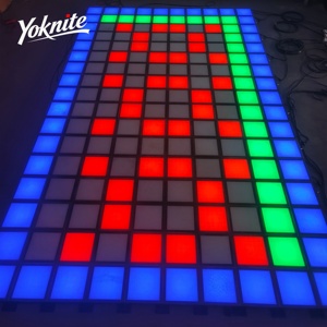 Sol Interactif Lumineux LED « La Lave Est là » pour Salle de Jeux et Équipement de Fuite en Scène - Product Image 1