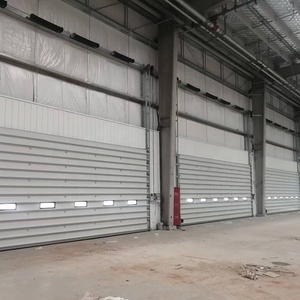 Chine Fabricant Auto Extérieur Industriel Garage Automatique Porte sectionnelle aérienne industrielle - Product Image 4