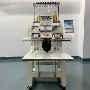 Home Use High Speed Single Head Apparel Machine Domestic Commercial Computerized Embroidery Machine For T-shirt Cap