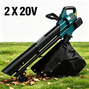 <span class=keywords><strong>Souffleur</strong></span>, aspirateur et broyeur de feuilles Vertak 3 en 1, 2x20V, électrique, sans fil, sur roues, avec sac de 40L - Product Image 1