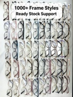 Déstockage : Montures Optiques Métalliques Mixtes Hommes/Femmes, Petites Quantités Minimales de Commande, Montures de Lunettes pour Verres Correcteurs