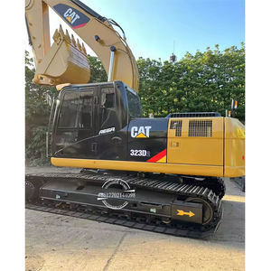 Excavadora de cadenas Caterpillar CAT 323D2 usada, tamaño mediano, en stock, al mejor precio, 320d 320dl para trabajos de construcción - Product Image 1