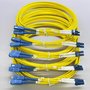 Cable de Fibra Óptica SC/UPC-LC/UPC G652D LSZH, Longitud Personalizada, 3.0mm, Doble Fibra, Monomodo - Product Image 4