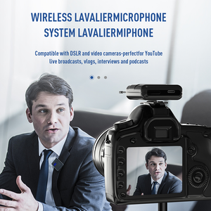 Microfono Wireless Professionale BG-131U Mini per Editing <span class=keywords><strong>Video</strong></span> in Tempo Reale e Registrazione <span class=keywords><strong>Video</strong></span> Log su DSLR - Product Image 4