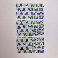 Vente en gros de bandes thermorétractables perforées Bandes d'étanchéité étanches en plastique PET pour cols de bouteilles