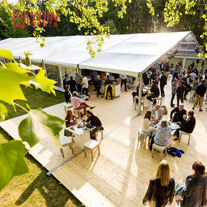 Carpa de Boda Grande de Lujo para Exteriores, de PVC, con Capacidad para 500 Personas, Estructura de Aluminio Blanca, Comercial - Product Image 6