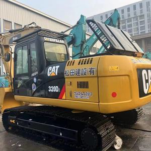 Excavadora Usada Cat320, Máquina Japonesa de 20 Toneladas, Buen Estado de Funcionamiento, con Pocas Horas de Trabajo, en Existencia, EPA/CE - Product Image 1