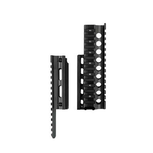 Rail de protection tactique en alliage d'aluminium anti-coupure, double rail à 45 degrés, 13 emplacements, support de rail à dégagement rapide pour la chasse - Product Image 2