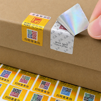 Étiquette holographique de sécurité anti-effraction VOID personnalisée, garantie inviolable, un code par étiquette, anti-contrefaçon, imperméable, autocollante