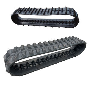 महान गुणवत्ता वाले क्रॉलर कॉम्पैक्ट ट्रैक लोडर मशीनरी अंडरकैरिज पार्ट्स स्किडडडडडक्ट ट्रैक स्किड स्टीड रबर ट्रैक - Product Image 1