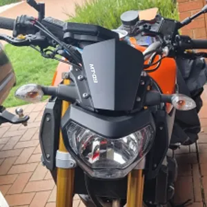 Deflectores de Viento para Parabrisas Delantero de Motocicleta, Accesorios para YAMAHA MT09 FZ09, <span class=keywords><strong>MT</strong></span> <span class=keywords><strong>09</strong></span>, <span class=keywords><strong>FZ</strong></span> <span class=keywords><strong>09</strong></span>, 2014, 2015, 2016 - Product Image 1