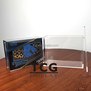 Boîte d'entraînement Elite TCG <span class=keywords><strong>Pokémon</strong></span> Shining Fates <span class=keywords><strong>Etb</strong></span> Plus dans un étui en acrylique anti-UV pour <span class=keywords><strong>Go</strong></span> Pokemon Center Elite Trainer Box Plus - Product Image 1