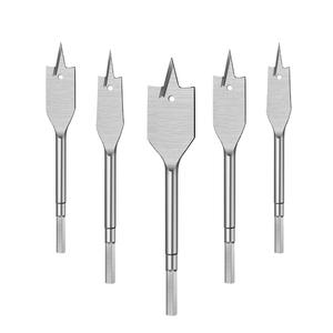 Ensemble de forets plats pour le travail du bois à trois points, ouvre-trous pour serrures de tiroirs, agrandisseur de trous pour planches de bois, forets combinés pour le bois - Product Image 3