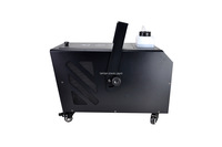 Machine à brouillard bas professionnel 1500W à base d'eau avec télécommande DMX512/sans fil et remplissage automatique d'eau, pour scène et effets de fumée au sol