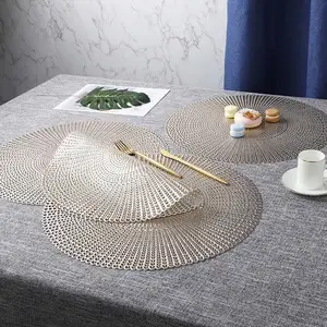 Alas Piring Placemats Đế Lót Ly Màu Trắng Bàn Ăn