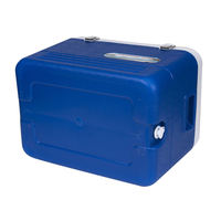 Glacière isotherme portable Itoo 30L 40L 45L 50L 60L carrée économique pour camping, voyage, réutilisable, qualité alimentaire, 2 jours