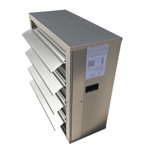 Mới Đến 22 Inch 304 Thép Không Gỉ Bụi Bằng Chứng 380V AC Quạt Hút Với Kim Loại Lưới Người Hâm Mộ Bộ Lọc Không Khí Net - Product Image 1