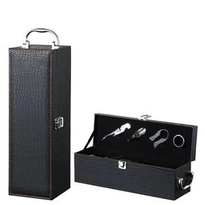 Caja de madera de gama alta de alta calidad, caja de regalo de material, caja de embalaje de licores, diseño personalizado - Product Image 1