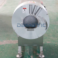 Machine à découper les légumes en julienne DAMATIC 500 KG par heure pour les chips de gingembre, de carotte et de banane