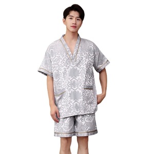 Combinaison de sauna en coton jacquard pour femmes, style couple, pyjama de massage, tailles 4XL, 5XL, 6XL, 7XL, 8XL, 9XL - Product Image 4
