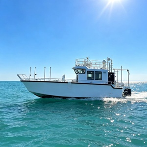 <span class=keywords><strong>Barge</strong></span> multifonction à pont plat en aluminium Grandsea de 52 pieds à vendre - Product Image 3