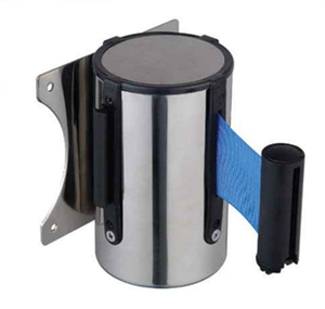 Wall Mounted Stainless Steel <strong>Queue</strong> Barrier <strong>Queue</strong> Line Belt Barrier With <strong>3</strong> Meters - Product Image 5