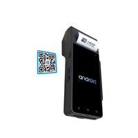 Terminal Punto de Venta Móvil Android para Minoristas, Caja Registradora Z90 Mini, Sistema POS Portátil con Lector de Códigos de Barras y Lector de Tarjetas