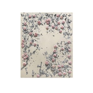 Peinture à l'huile peinte à la main High Sense Rose, style crème, pour allée et porche, tableau décoratif mural - Product Image 5