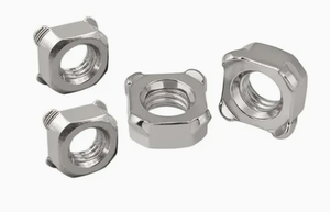 Écrous à souder filetés carrés plats DIN928 en acier au carbone 4.8 de qualité personnalisée - Product Image 3