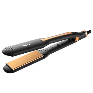Nion Hair Straightener Multi-Functional Dry Wet Professional Comb Brush Flat Iron Wireless Electric Keratin Treatment Machine