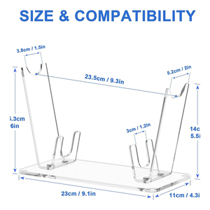 <b>Acrylic</b> Foam <b>Display</b> <b>Stand</b> for Toy Dart Sets Desktop Organizer with Non Slip Base for Model Showcase and Retail <b>Display</b> Boards - Product Image 5