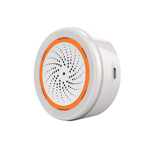 Sirena d'Allarme Intelligente Tuya 2.4GHz, Wireless, Sicurezza Domestica, <span class=keywords><strong>Suono</strong></span> 90dB, LED Lampeggiante, Controllo APP, Materiale ABS per Sistema Casa Intelligente - Product Image 3